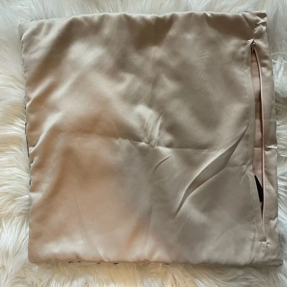 Kenneth Cole Reaction Home Rose Gold Sequin Pillow Covers, Set of 2 | SZ 15 x 15